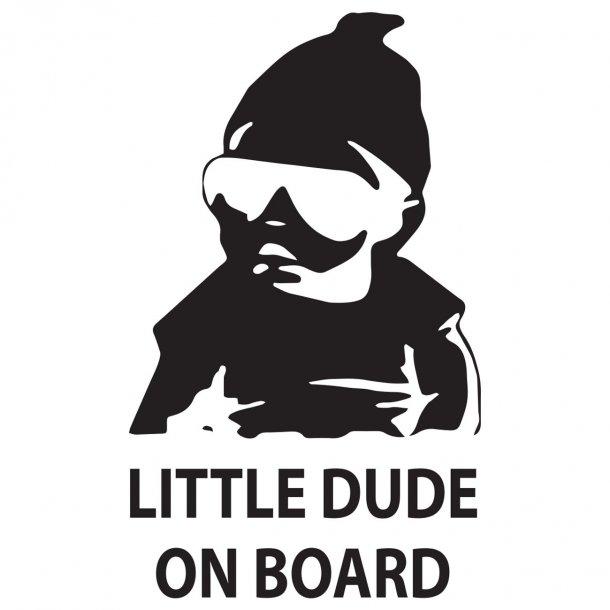 Little Dude Onboard Decal Sticker