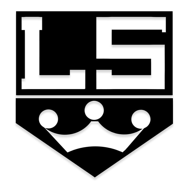 Los Angeles Kings Decal Sticker Official NHL Logo