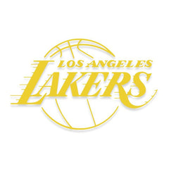 Los Angeles Lakers Official NBA Decal Sticker for Cars