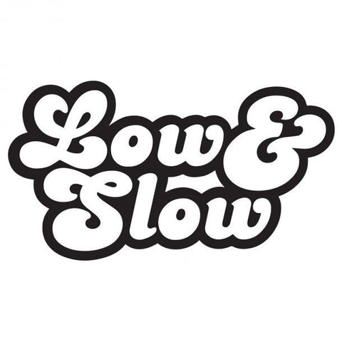 3M Low And Slow Bumper Sticker | JDM Vibes, Lowrider Life, Slammed Decal For Cars & Trucks