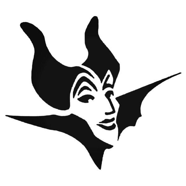 Maleficent Cartoon Decal Sticker