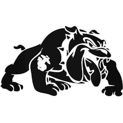 Marine Bulldog Vinyl Decal Sticker