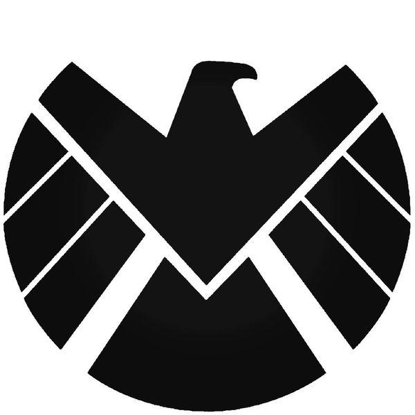 Marvel Agent Of Shield Symbol Decal Sticker