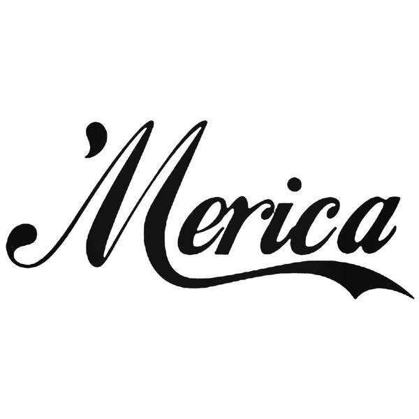 Merica Decal Sticker