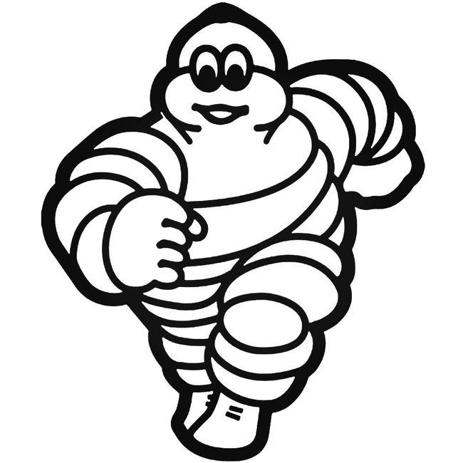 Michelin Style 2 Decal Sticker