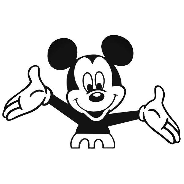 Mickey Mouse Disney Car Window Decal Sticker