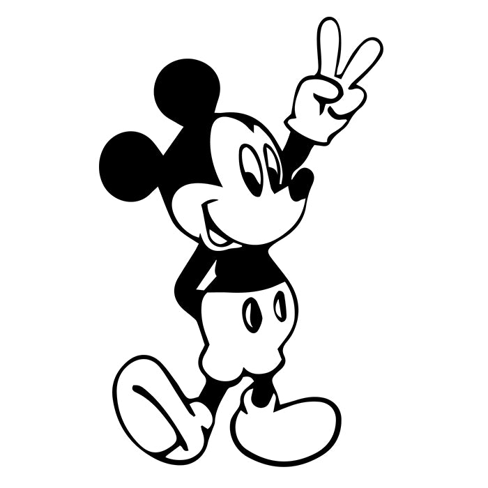 Mickey Mouse Face Disney Decal Sticker