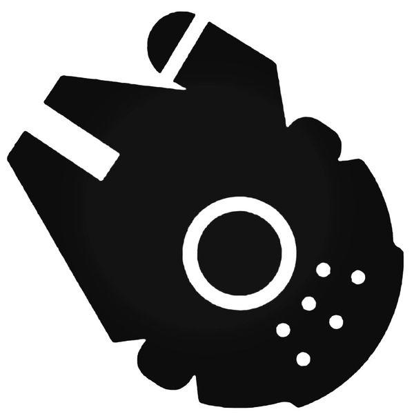 Millennium Falcon Decal Sticker