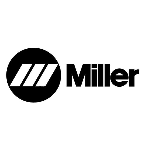 thumbnail image 2 of 2X Miller Welder Wide Decal Sticker – 12.25x5.25” White Oracal 651, USA Made 2 of 3