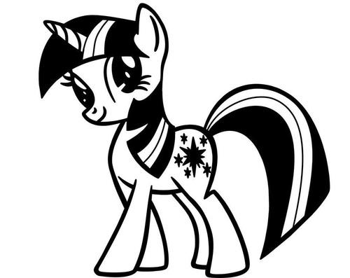 MLP My Little Pony Twilight Sparkle Decal Sticker