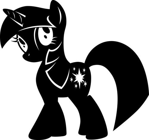 MLP My Little Pony Twilight Sparkle v2 Decal Sticker