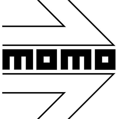 Momo Logo Decal Sticker