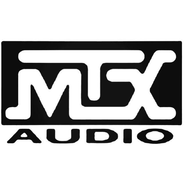 Mtx Audio Car Audio Logos Decal Sticker