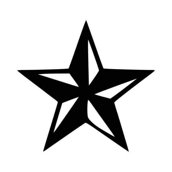 Nautical Star Decal Sticker