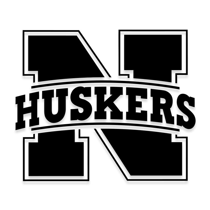 Nebraska Huskers 3 Script Huskers Dizzler Sticker – eSportingEdge