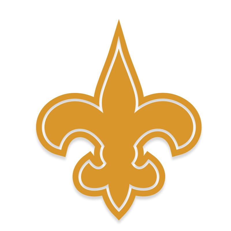 New Orleans Saints Car Decal / Saints Bumper Sticker / Football Team Sticker