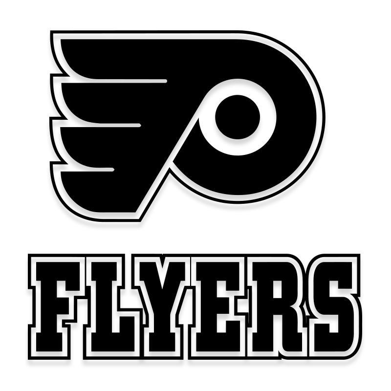 Philadelphia Flyers Logo NHL Sport Car Bumper Sticker Decal  "SIZES"