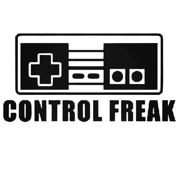Nintendo Control Freak Decal Sticker