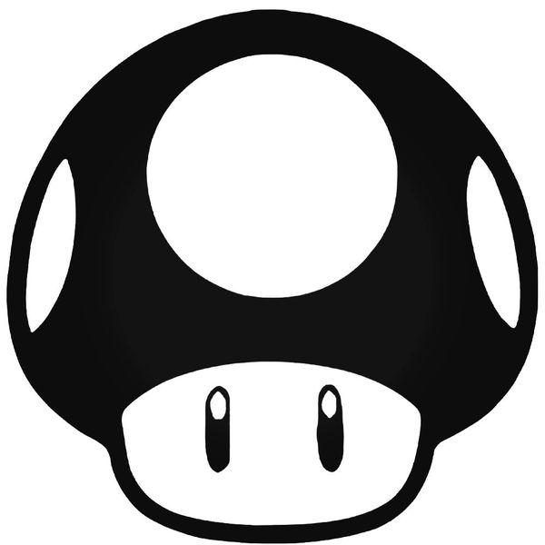 Nintendo Super Mario Bros Toad Decal Sticker
