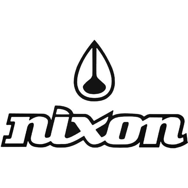 Nixon Style Logo Decal Sticker