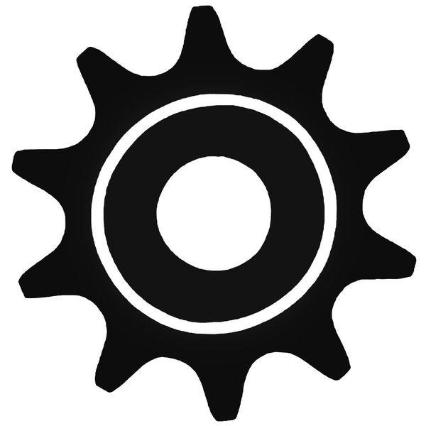 Odyssey Bmx Cog Decal Sticker