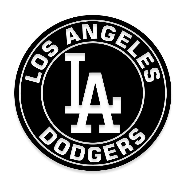 Los Angeles Dodgers Auto Emblem - Color