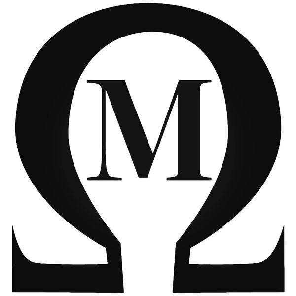 Omega Mu Logo Revenge Of The Nerds Decal Sticker