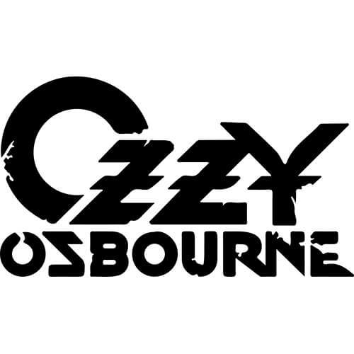 Ozzo Sticker Ozzy Osbourne Decal Sticker – Decalfly