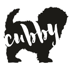 Peekapoo Dog Decal Sticker for Car Windows