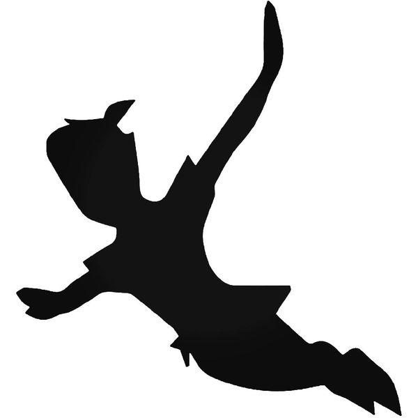 Peter Pan Flying Decal Sticker