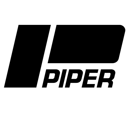 Piper Aircraft Logo Brand Decal Sticker