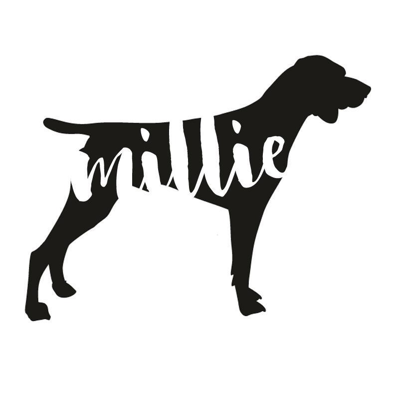 Pointer Dog Decal Sticker for Car Windows