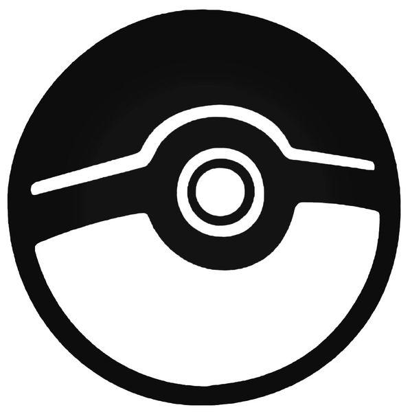 Pokeball Decal Sticker