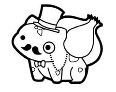 Pokemon Go Dapper Bulbasaur Decal Sticker