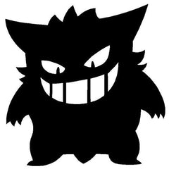 Pokemon Go Gengar Decal Sticker
