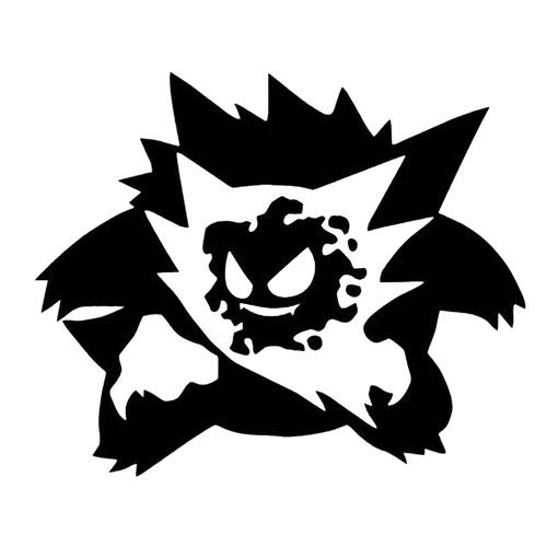 Pokemon Go Gengar Evolution Decal Sticker