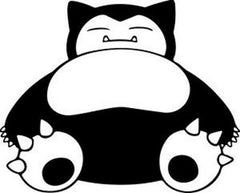Pokemon Go Snorlax Decal Sticker