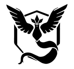 Pokemon Go Team Mystic Decal Sticker