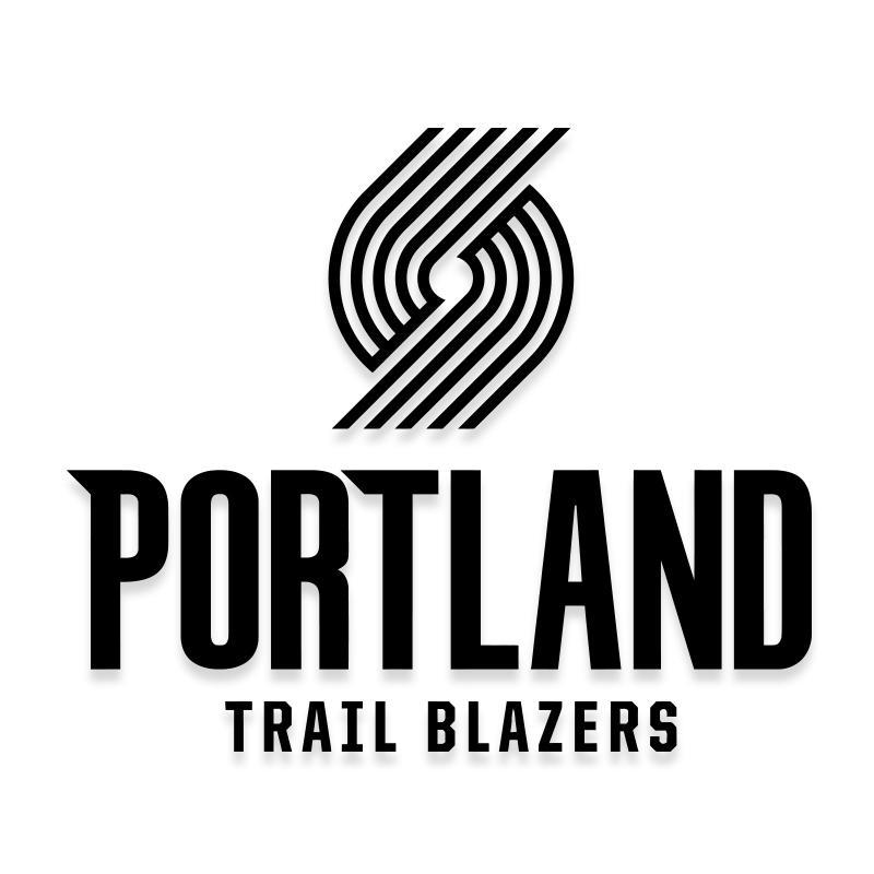 Portland Trail Blazers Logo Decal Sticker