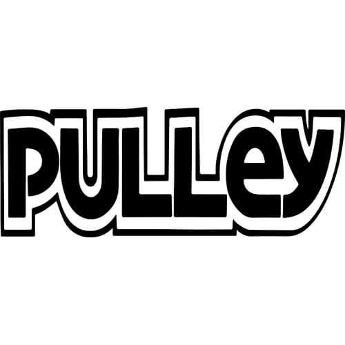 Pulley Decal Sticker