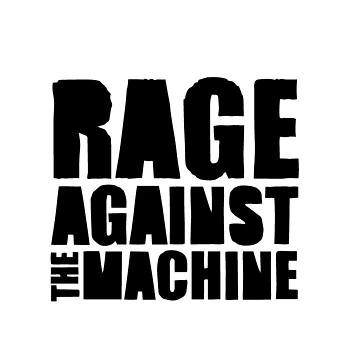 Rage Against the Machine Band Logo Decal Sticker