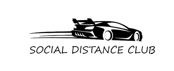 Social Distance Club Corona Virus COVID-19 Decal Sticker