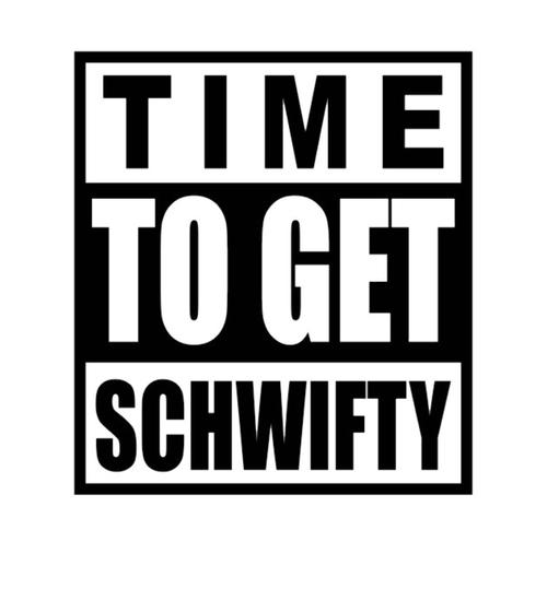 Rick And Morty Time To Get Schwifty Decal Sticker