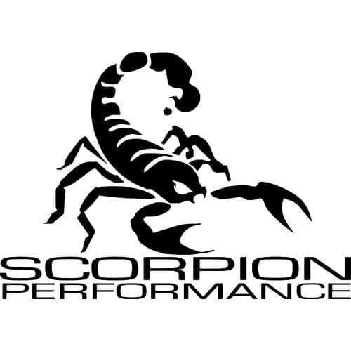Scorpion Performance Logo Decal Sticker