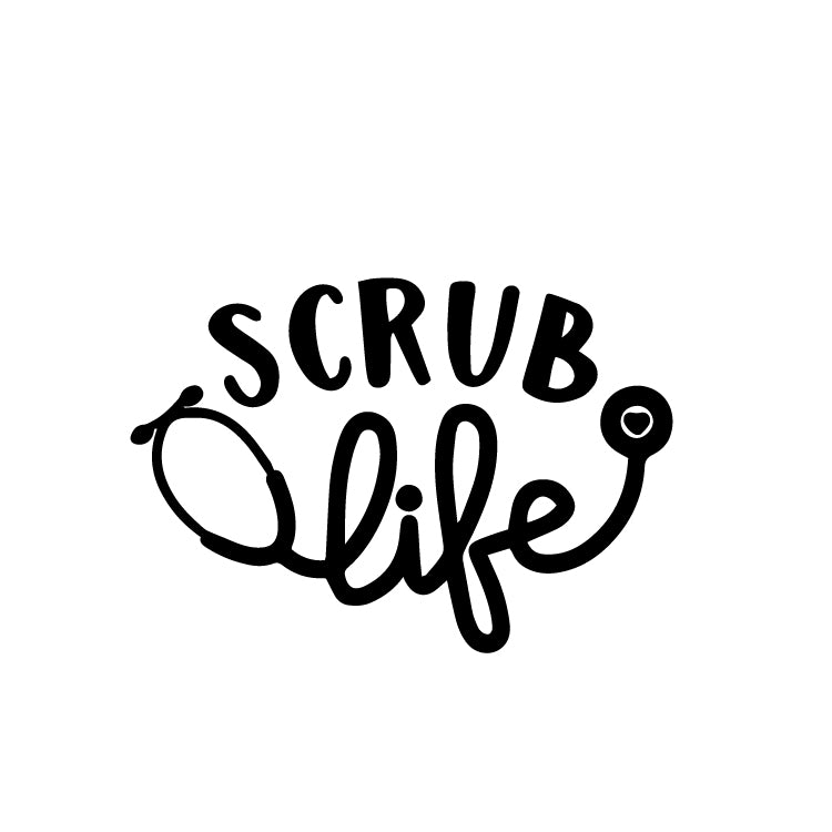 Scrub Life Decal Sticker