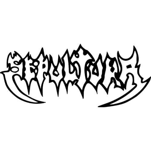 Sepultura Band Decal Sticker
