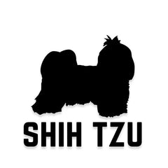 Shih Tzu Car Decal Dog Sticker for Windows