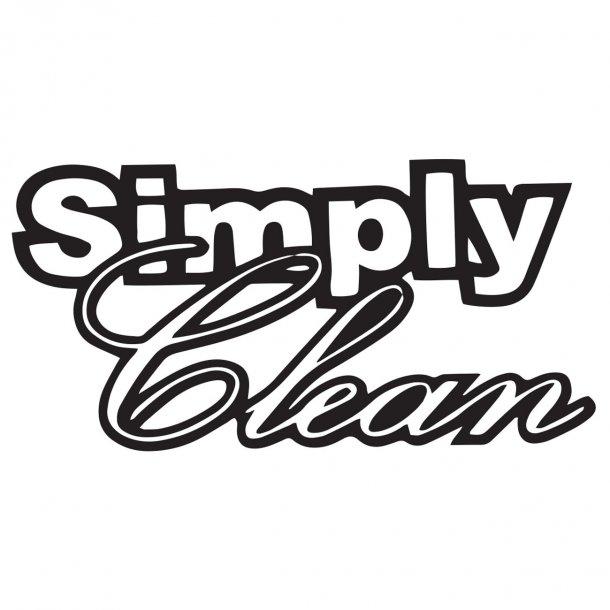 Simply Clean Decal Sticker