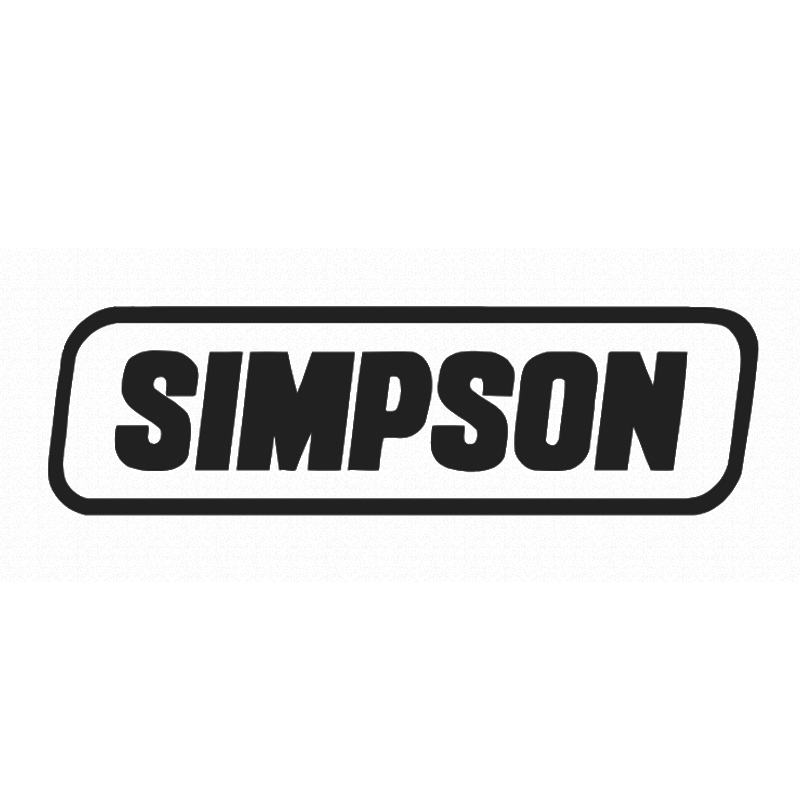 Simpson Logo Sticker Decal – Decalfly