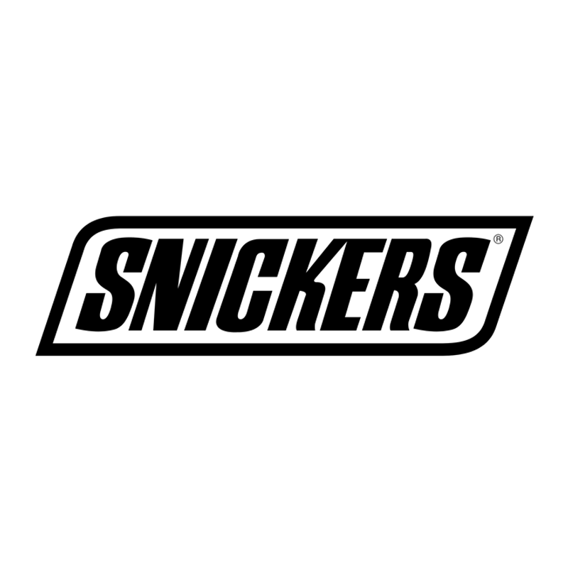 Snickers Logo Sticker Decal